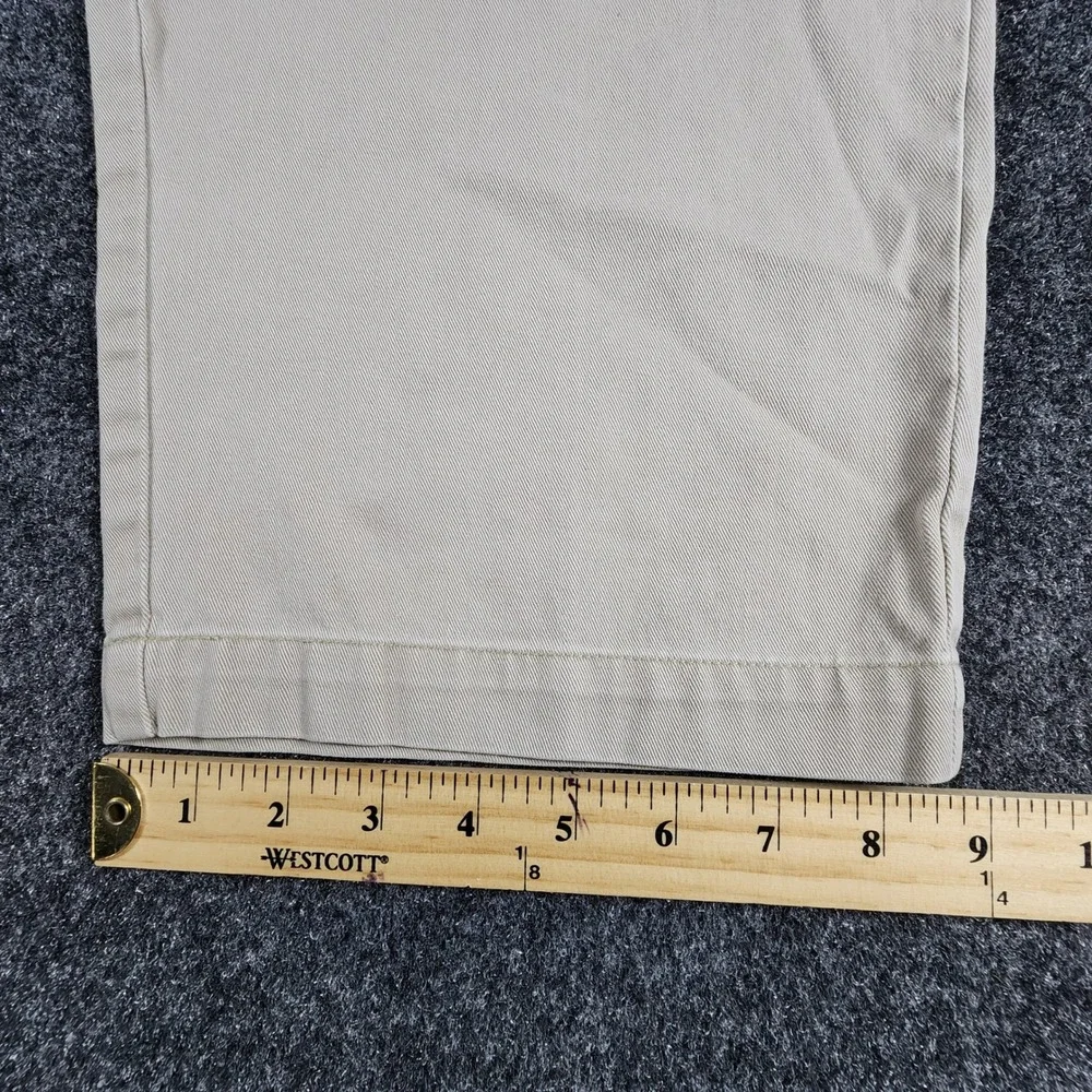 Polo Ralph Lauren Andrew Pant Mens 38x30 Fit 36x29 Tan Pleated Chinos VTG